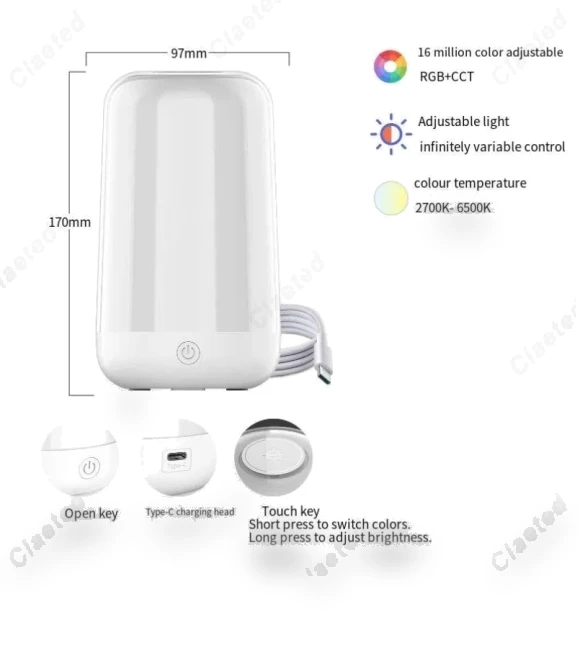 Creative LED Touch Bluetooth Controller — Night Lights, Elegant Living House