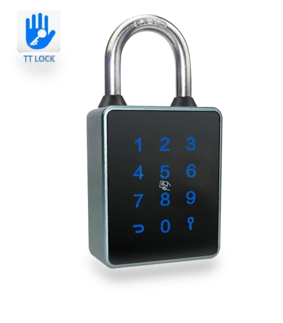 Fingerprint Padlock Keyless Smart Padlock — Padlocks & Hasps, Homedepot