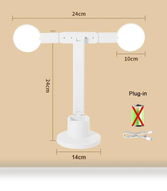LED Desk Lamp with Eye Protection — Study & Desk Lighting, Elegant Living House