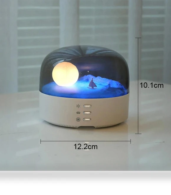 LED Night Light with Touch Control and Bluetooth Speaker — Night Lights, Elegant Living House