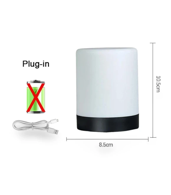 LED Night Light with Touch Control — Night Lights, Elegant Living House