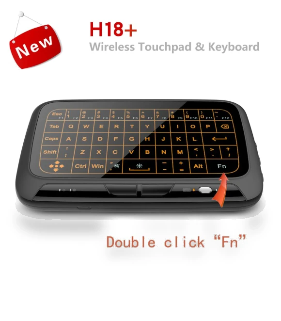 Mini Wireless Keyboard with Backlight and Touchpad — Keyboards, Bellatrix