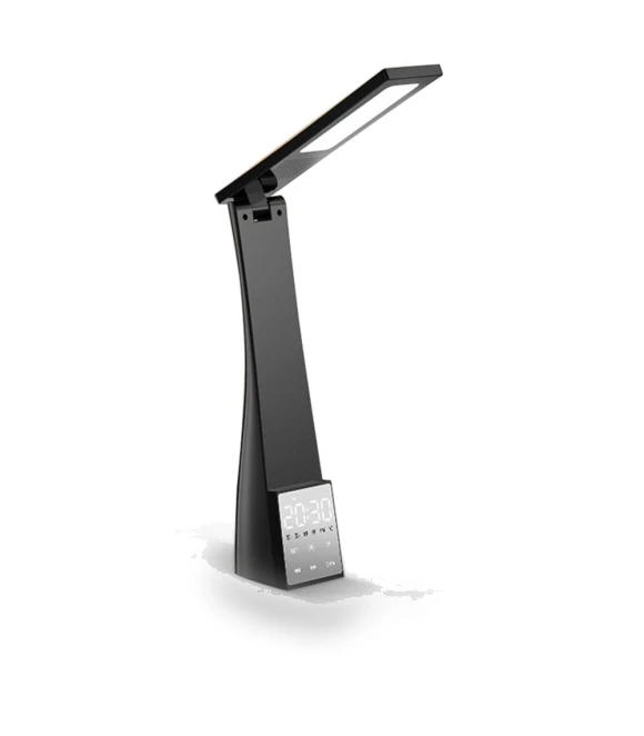 Multifunctional Desk Lamp with Bluetooth Speaker — Alarm, The Home Vault