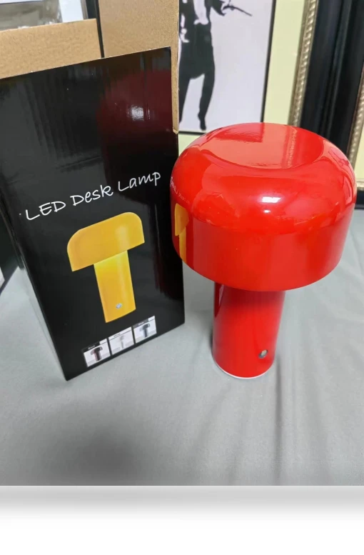 Mushroom Table Lamp with Charging — Lighting, TOP HOME-002