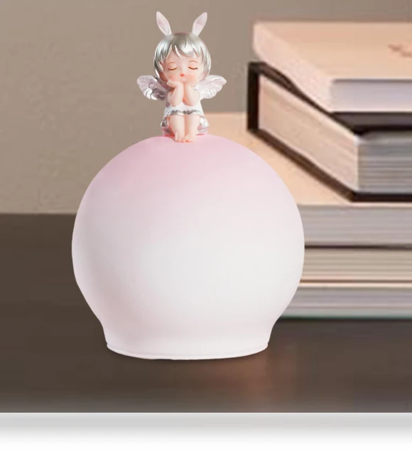 Night Light with Adjustable Brightness and Touch Control — Lamps & Shades, Moonice