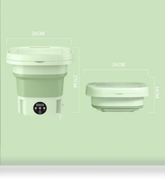 Portable Foldable Washing Machine with Centrifuge — Compact Washing Solutions, GYROBALL