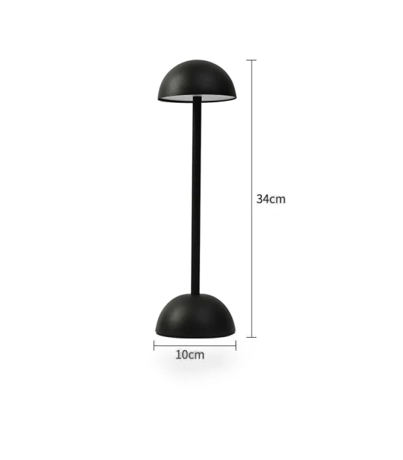 Scandinavian LED Mushroom Table Lamp — Desk & Table Lighting, Elegant Living House