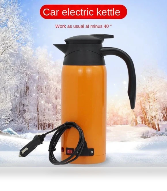 Smart Car Kettle with Dual Voltage — Kettles & Tea Machines, TOP HOME