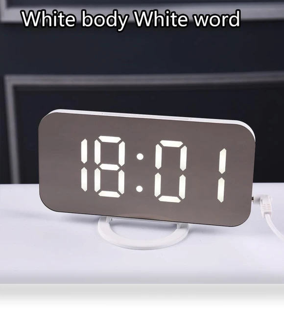Smart LED Digital Alarm Clock — Alarm, Comfort Homeware