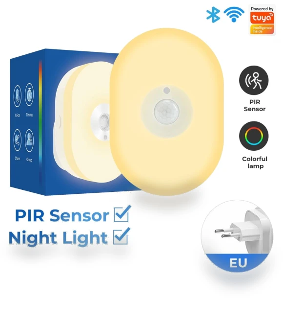 Smart LED Night Light with Motion Sensor — Night Lights, Elegant Living House