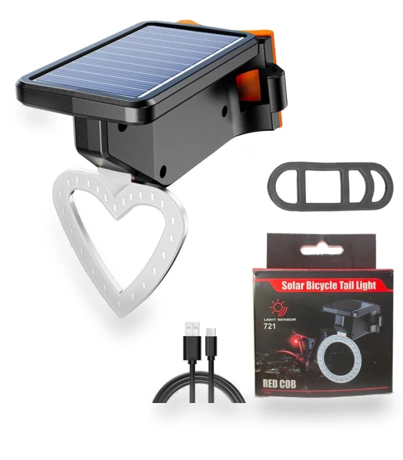 Solar-Powered Bike Rear Light — Bike Headlights, GYROBALL
