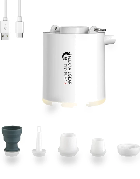 TINY PUMP X Portable Camping Air Pump — Inflation Devices, FLEXTAILGEAR