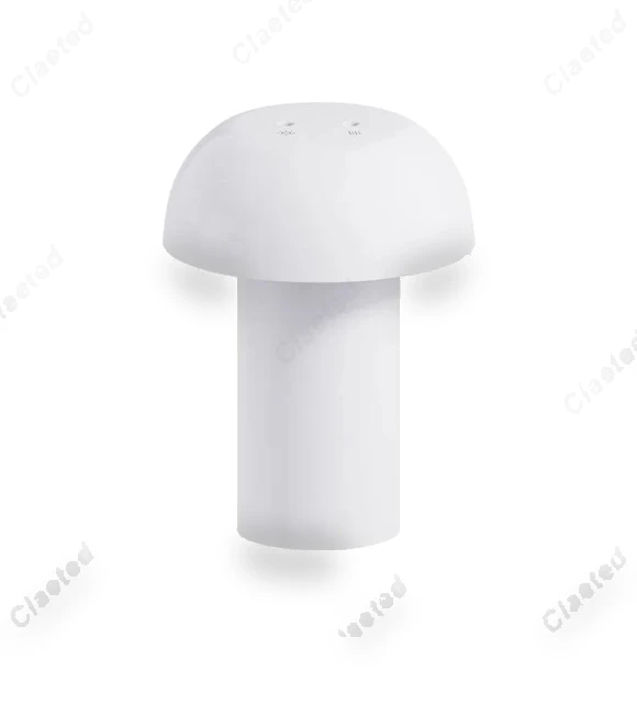 Touch Control Mushroom Table Lamp Humidifier Night Light — Air Moisturizers, Elegant Living House