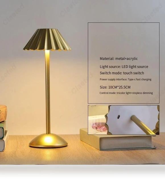 Touch LED Desk Lamp — Study & Desk Lighting, Elegant Living House