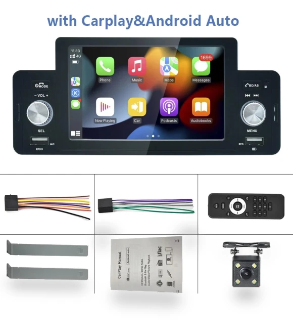 Universal Car Multimedia Player with Touch Screen — Stereo Receivers, Reakosound