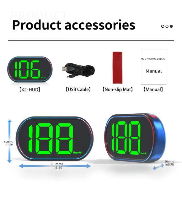 Universal Digital Meter Auto Smart Head-up Display — Car Accessories & Gadgets, IKEA Supermarket