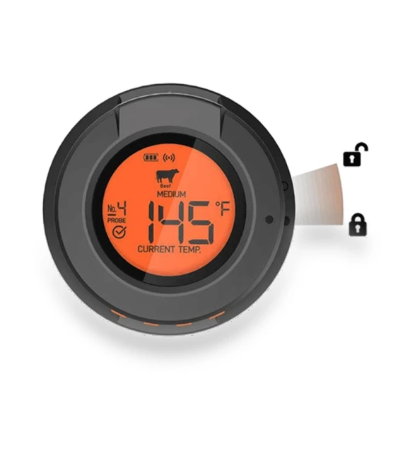 Wireless BBQ Remote Thermometer — Grill Thermometers, Happy Home Mall