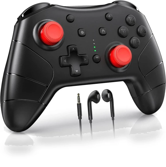Wireless Switch Pro Controller with Headphone Jack — Gaming Controllers, Bellatrix