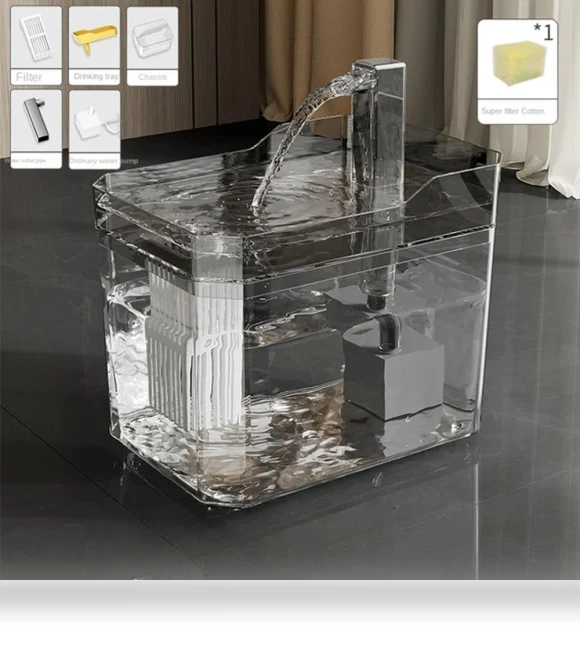 Automatic Cat Water Fountain — Pet Hydration Solutions, Homeware Essentials
