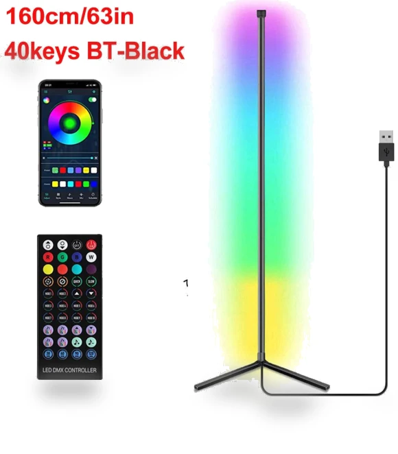 Bluetooth LED Light Panel — Standing Lights, OFFICE-MALL
