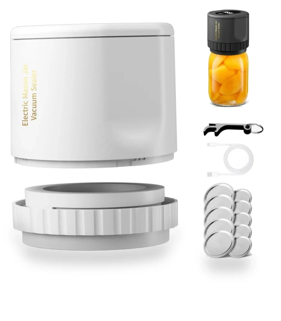 Electric Mason Jar Vacuum Sealer — Vacuum Bags, Everyday essentials