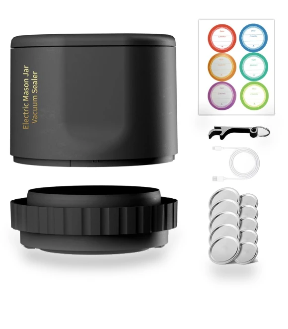 Electric Vacuum Sealer Mason Jar Kit — Vacuum Bags, Good Household Items