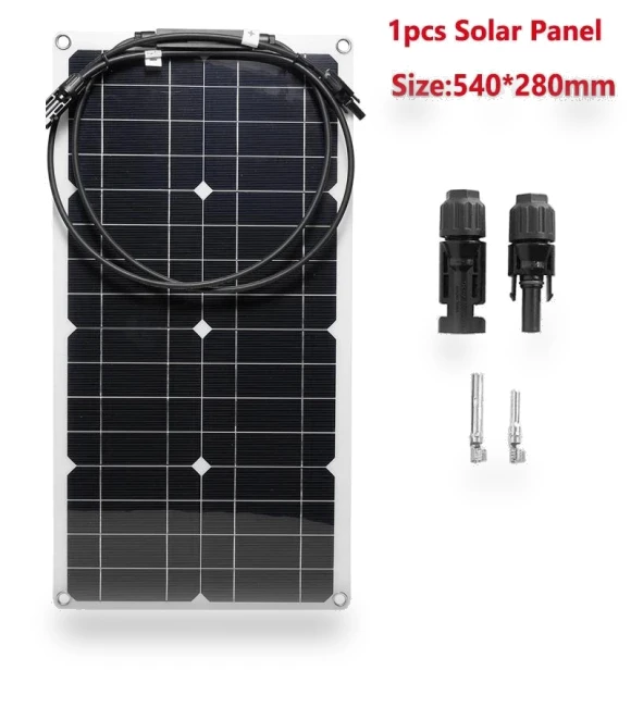 Flexible Solar Panel — Solar & Wind Power, Stone Home