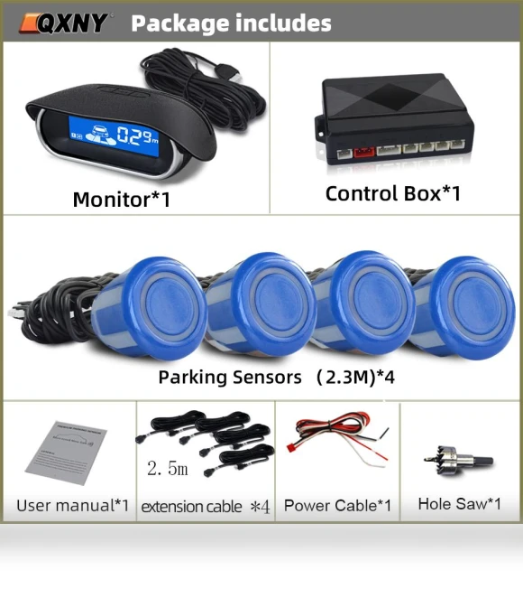 Front Parking Sensors Kit — Car Accessories & Gadgets, A Surname Home