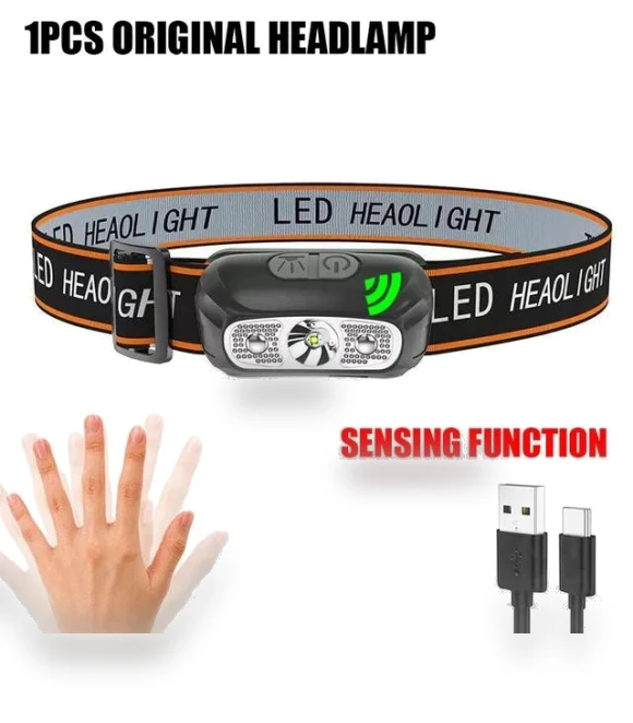 LED Headlamp with Touch Control — Flashlights, HIMO Group