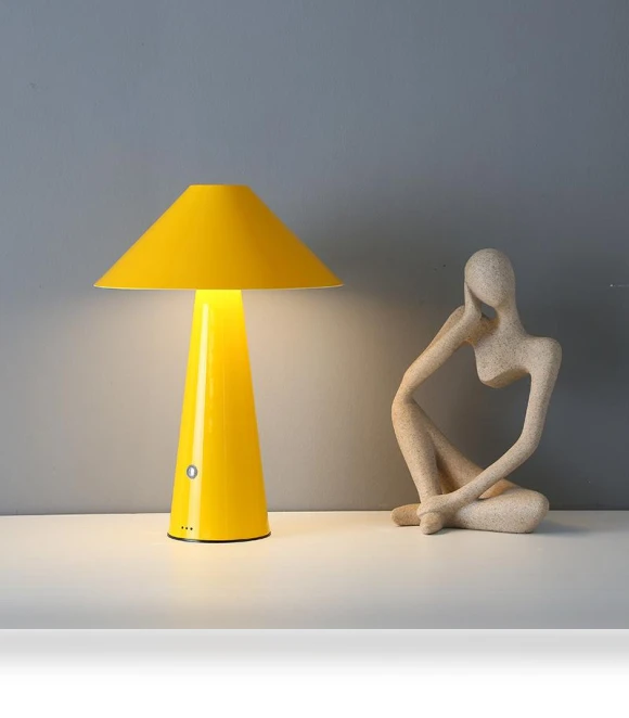 Nordic Mushroom Portable Wireless Table Lamp — Lighting, Elegant Living House