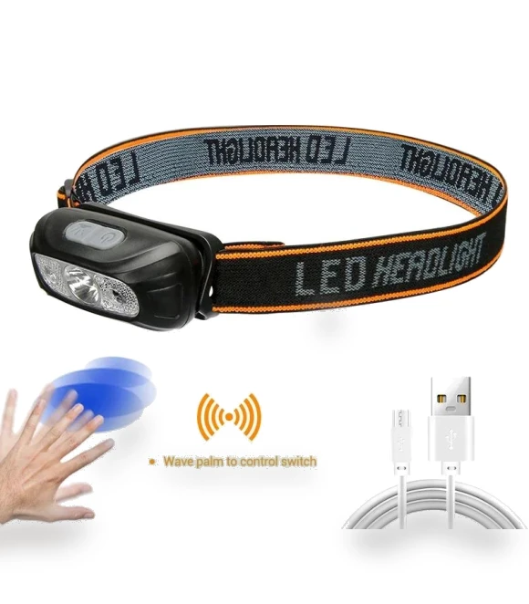 Rechargeable Touch Headlamp — Flashlights, HIMO Group