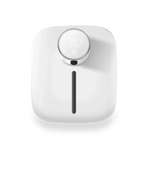 Rechargeable Wall-Mounted Soap Dispenser with Temperature Display — Hand Dryers, Vinde Home