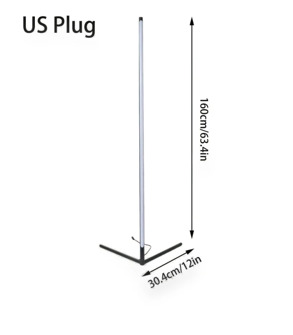 RGB Floor Lamp with Remote Control — Standing Lights, Toool-Home