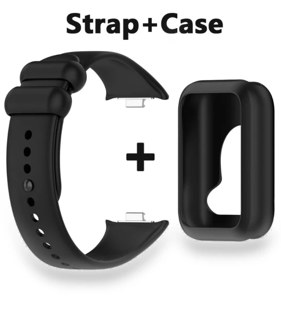 Silicone Watch Strap with Case — Fitness Bands, HOBBIT-3C Accessories