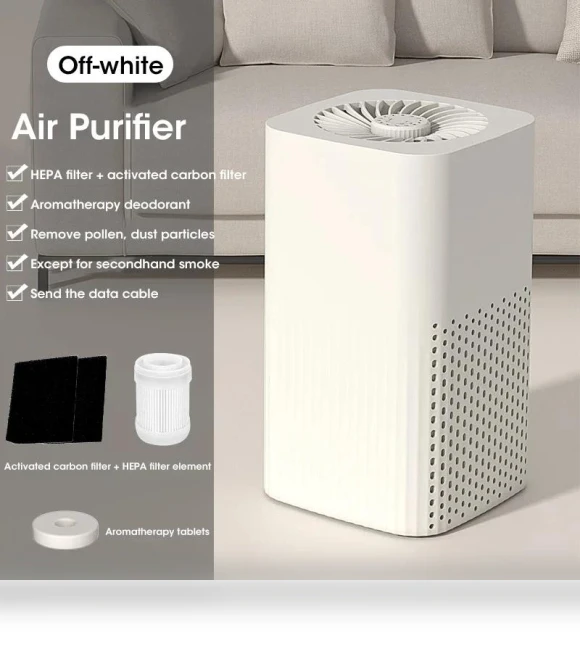 Smart Air Purifier — Activated Carbon Air Purifiers, Cozy Cottage-Relax