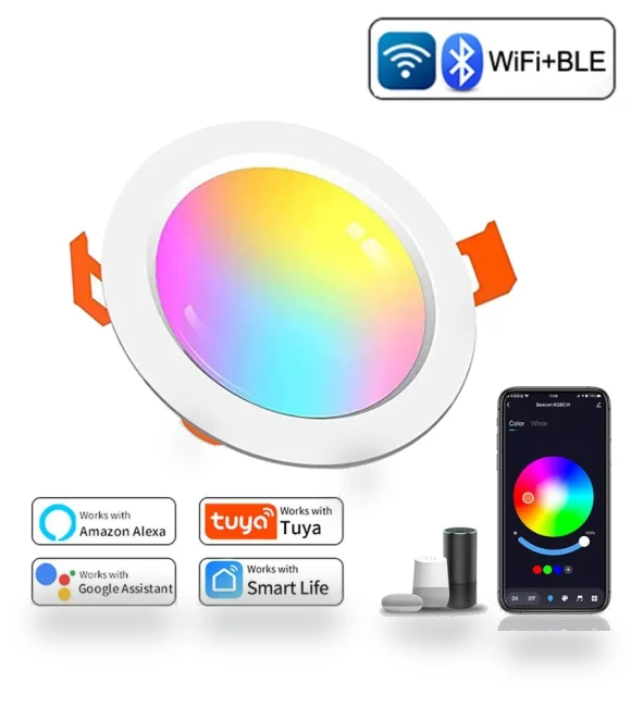 Smart LED Downlight — LED, Build My Home