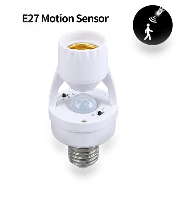 Smart LED Lamp Switch with PIR Motion Sensor — Smart Motion Sensors, COOKING-MALL