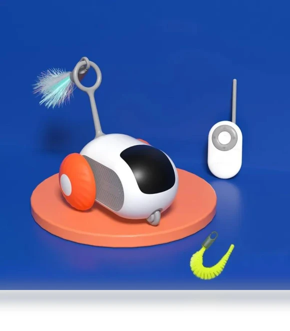 Smart Remote-Controlled Cat Toys — Interactive Animal Companions, Good Household Items