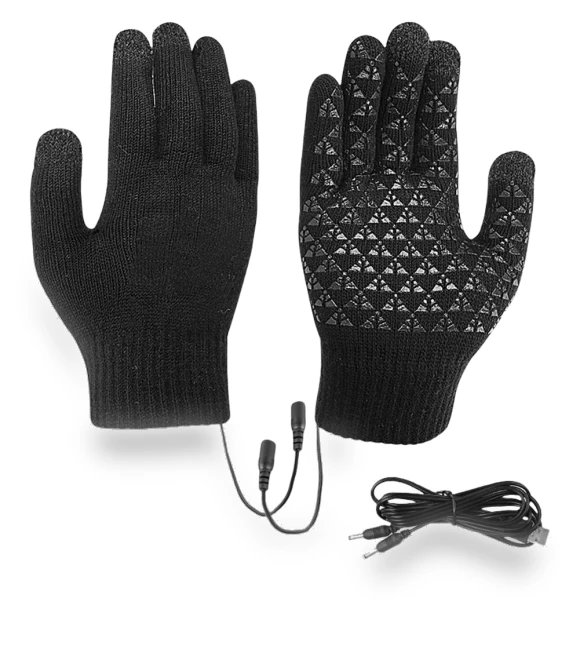 USB Heated Gloves — Gloves & Mittens, Rainbow Rain
