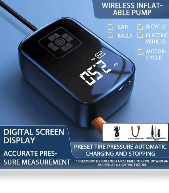 Wireless Car Air Compressor — Tire Inflation Solutions, Carsun