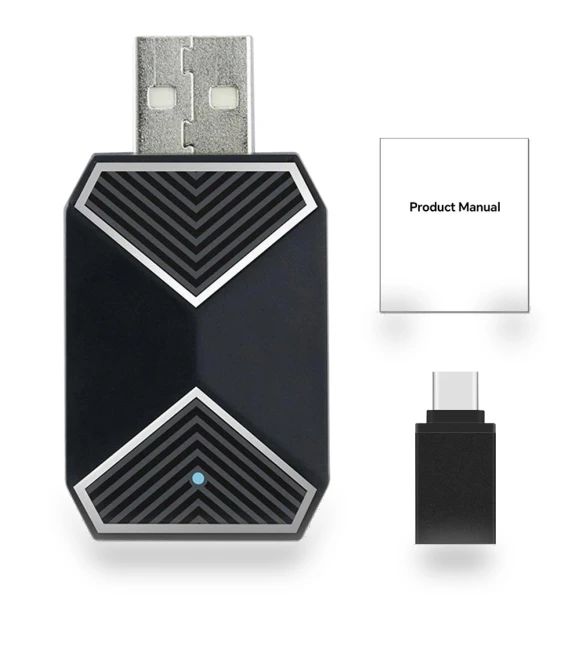 Wireless Carplay Android Auto Adapter Dongle — USB, RuJia Home Decor