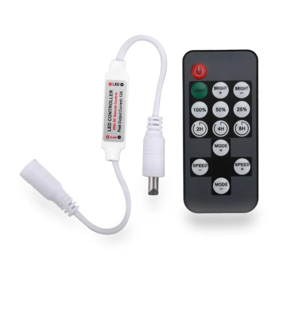 14-Key Monochrome Electronic Controller — Remote Controls, Stone Home