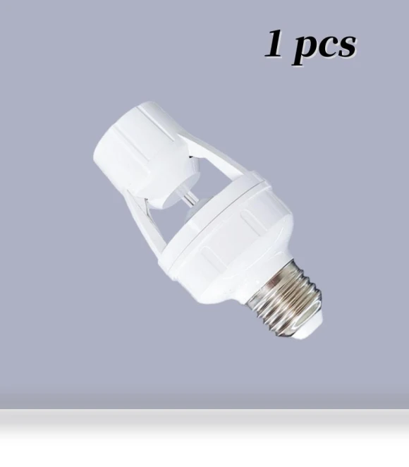 360 Degrees PIR Human Induction Motion Sensor E27 Lamp Base — Motion Sensors, Good Household Items