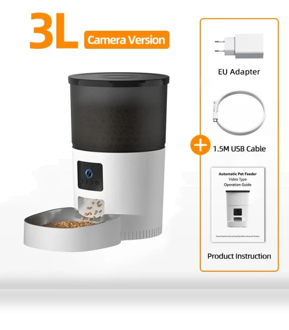 Automatic Pet Feeder with Camera — Automatic Feeders, ROJECO