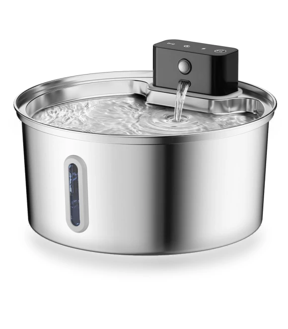 Automatic Stainless Steel Dogs Water Fountain — Feeding Supplies, Good Household Items