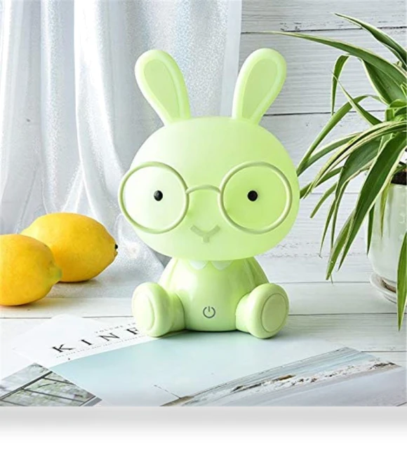 Cartoon LED Night Light with Touch Control — Night Lights, Build My Home