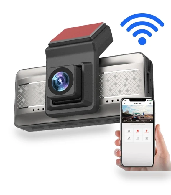 Dual Lens Car Dash Cam — Dashboard Cameras, JOHO