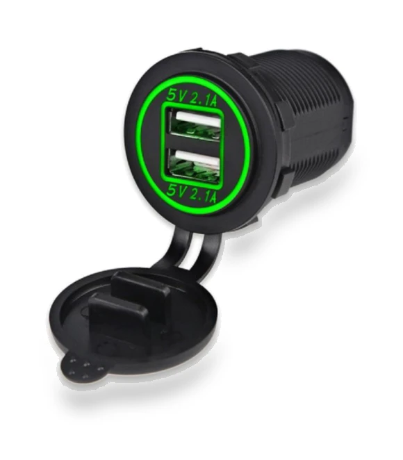 Dual USB Charging Socket — Vehicle Power Solutions, JOHO