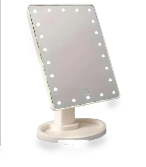 Makeup Mirror with LED Lighting — Handheld, Build My Home