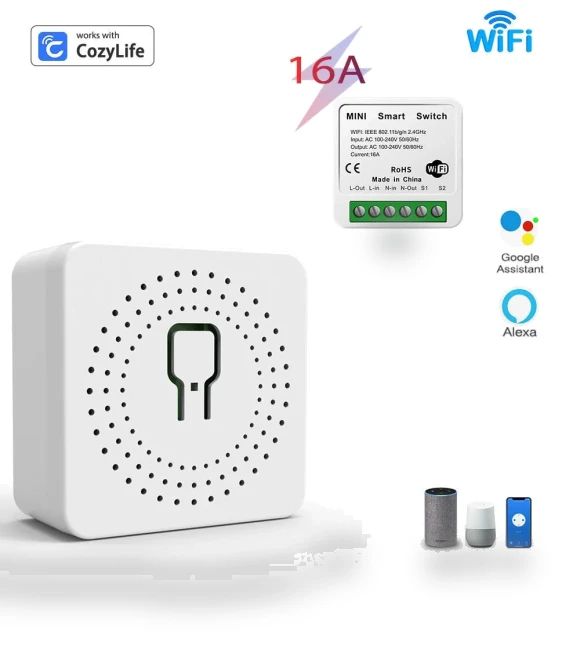 Mini WiFi Smart Switch — Smart Home Modules, Good Household Items